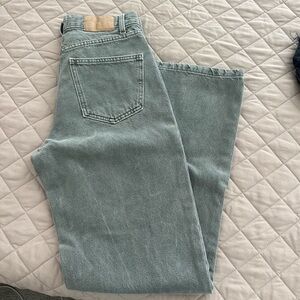 Cotton On Women's Straight Leg Jeans - Light Green
